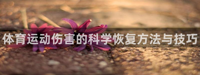 vsport体育：体育运动伤害的科学恢复方法与技巧